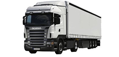 Тягач с полуприцепом