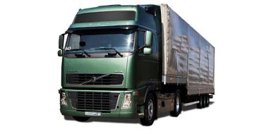 Тягач с полуприцепом